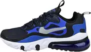 [Nike] Air Max 270 React GS Running Trainers BQ0103 Sneakers Shoes (UK 5 US 5.5Y EU 38, Midnight Navy Metallic Silver 401) 401