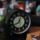 Anti-drop Metal Luminous Alarm Clock 4-inch Table Clock Bedside Table
