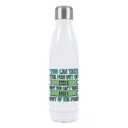Personalised You Can Take The Man Out Of Double Wall Water Bottle Birthday