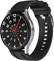 TOPBD Smart Watch Pedometer Multiple Sports Modes Message Alert Bluetooth Voice Call HD Color Screen Round Smart Watch(Silver)