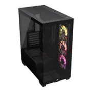 Corsair 3500X ARGB Mid-Tower E-ATX Computer Case - Black [CC-9011278-WW]