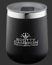 Scotty Cameron 7 Point Crown Stacked Hydro Flask 10oz Wine Tumbler - Black New!!
