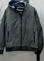 TOMMY HILFIGER SOFT SHELL ACTIVE FILLED BOMBER JACKET-SIZE Large