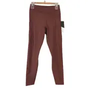90 Degree by Reflex Carbon Interlink Ankle Leggings Size S Dried Cinnamon NWT