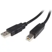 StarTech.com 3m USB 2.0 A to B Cable - M/M - 5m USB printer Cable - 5m USB printer cord - 5m USB 2.0 a to b Cable - First End: 1