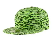 NEW ERA JEREMY SCOTT Tiger LIMITED EDITION 59Fifty CAP Hat GREEN BLACK 7 1/8
