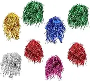 VINTORKY Lace Front Wig for Women Fashionable Tinsel Wig Iridescent Hair Topper for Birthday Bachelorette Booth