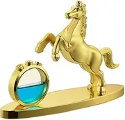 Car Aromatherapy Essential Oil Diffuser Car Essential Oil Diffuser Fragrance Golden Silver Horse Car Perfume Car Creative Car Decoration Air Freshener Scents Diffusers Air Freshener