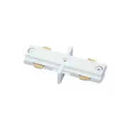 Jesco Lighting HTJS T-Connector with Powerfeed- Satin Chrome