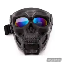 在飛比找蝦皮購物優惠-百凡臻選X400風鏡護目罩軍迷戰術護目鏡戶外騎摩托車防風沙眼