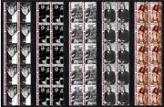 Harry Nilsson 70's Pop Icon Set Of 5 Mint Stamp Strips