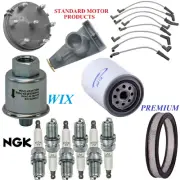 Tune Up Kit Filters Cap Wire Spark Plugs For FORD F-150 L6 4.9L;1 bbl 1982-1986
