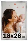 18x28 Frame Stainless Steel Silver Picture Frame Photo Frame UV Acrylic