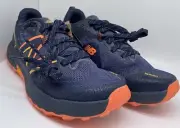 New Balance Fresh Foam X Hierro V7 Sz 8 Thunder Vibrant Orange Apricot New