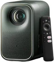 【Certified Netflix & Dolby Audio】 Formovie Xming Page One 1080p Portable Projector with WiFi and Bluetooth, Mini Projector with Speakers | 2000:1 Contrast Ratio | 500 CVIA Lumens