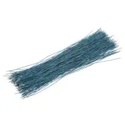 500Pcs Hookup Wire Jumper Wires Pickup Cable 10cm Long for Guitar Wiring Blue