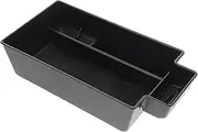 CHICAMPERA Automotive Consoles Organizer Tray Sturdy Car Storage Accessory for Central Armrest Insert Sleek Design for Coins Snacks Drinks Prevents Sliding During Drive