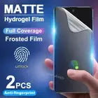 2X Matte Hydrogel TPU Screen Protector For Samsung Galaxy S24 S23 S22 Ultra Note