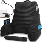 Reading Pillow with Wrist Support, Has Arm Rests, and Back Support for Bed Re...