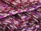Dark Horse Yarns Magestic #111 Burgundy Purple Grey Brush Bound Wool Blend 100gr