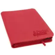 Ultimate Guard 8-Pocket Zipfolio Xenoskin Red