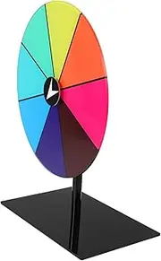 Hohopeti Adjustable Prize Wheel Slots 8 for School Events Marketing and Home Gatherings