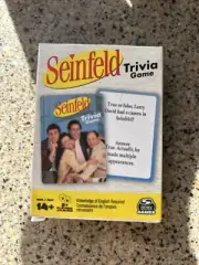 SEINFELD TRIVIA GAME NEW TV TRIVIA CARD GAME NIGHT TRIVIA New In Box