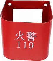 GETAJGHSD Fire Extinguisher Hanging Box Extinguisher Fixation Holder Iron Extinguisher Organizer Fire Extinguisher Bracket Fire Extinguisher Rack Fire Extinguisher Accessories Storage Holder