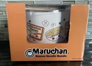 Maruchan Ramen Noodle Bowl Bundle, With Spoon, Chopsticks & Chopstick Holder