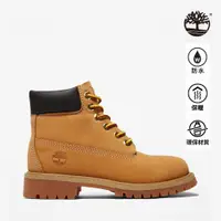 在飛比找PChome24h購物優惠-Timberland 童款小麥黃經典防水6吋靴|127097