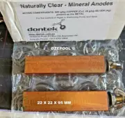 Ionizer/Ioniser DONTEK 21% LONGER LASTING Electrodes 22x22x95 mm Copper/Silver