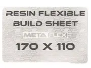 Flexible Resin Build Plate for Anycubic Photon M3 - 170mm x 110mm w/ Magnetic Ba