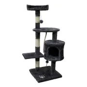 Cat Tree Scratching Post (Dark Grey) - 110cm