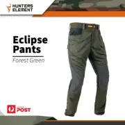 Hunters Element Eclipse Trouser Pants Stretch Crotch Gusset - Forest Green #he0