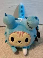 Tokidoki Plush Bruttino -Blue Cactus Cat BRAND NEW WITH TAGS