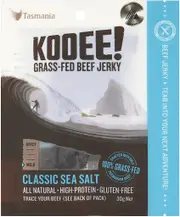 Kooee! Snacks Beef Jerky - Classic Sea Salt (Gluten Free) - 30g.