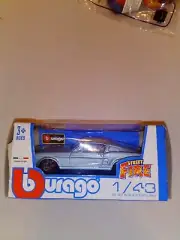 Street Fire 1/43 Burago Italian Design Die-cast Metal With Plastic Parts