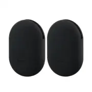 Geekria Earbuds Silicone Case Earbud Protection Squeeze Pouch (Size M, 2 Packs)