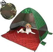 Family Camping Tent, Automatic Pop Up Tent, Automatic Set Up Instant Camping Beach Tent, Waterproof Camping Beach Tent for Picnics, Hiking, Patio, BBQ