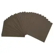 Dark Brown EVA Foam Sheets 11 x 8 inch 1.7mm Thickness for Crafts DIY 24 Pcs