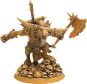 Dragon's Forge - Minotaur with Battleaxe - 3d Printed - Unpainted