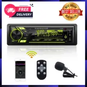 Bluetooth Single Din Car Radio Marine Stereo Receivers Multimedia Car Audio