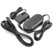 AC Power Adapter & DC Coupler for Canon ACK-E6 EOS 7D EF 28-135IS DR-E6 8.1V 2A