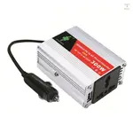 便攜式逆變器汽車電源逆變器 DC12VOLT 到 AC220VOLT 變壓器 300W 汽車電源轉換器 USB 適配器汽