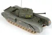 Corgi 1/50 Churchill Mk IV #O14 British Army 48th Royal Tank Rgt