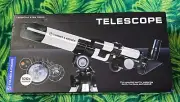 LIMITED STOCK - Thames & Kosmos Telescope - Essential STEM Stool Refractor 100x