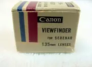 135mm 135/4 Viewfinder | Boxed | Clean & Clear | NOS | New | $94 |