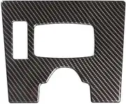 for E Class W212 2014-2015 ABS Carbon Fiber Pattern Chrome Central Control Mode Panel Trim Car Accessories 1 Pcs Trim Interior (Color : Carbon Fiber, Size : 1)
