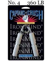IronMind - Captains of Crush CoC Hand Gripper - No. 4 - 360 lb - BEST VALUE