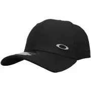 Oakley Tinfoil Cap Mens M/L Flex Fit Stretch New Era Boys Black Baseball Hat